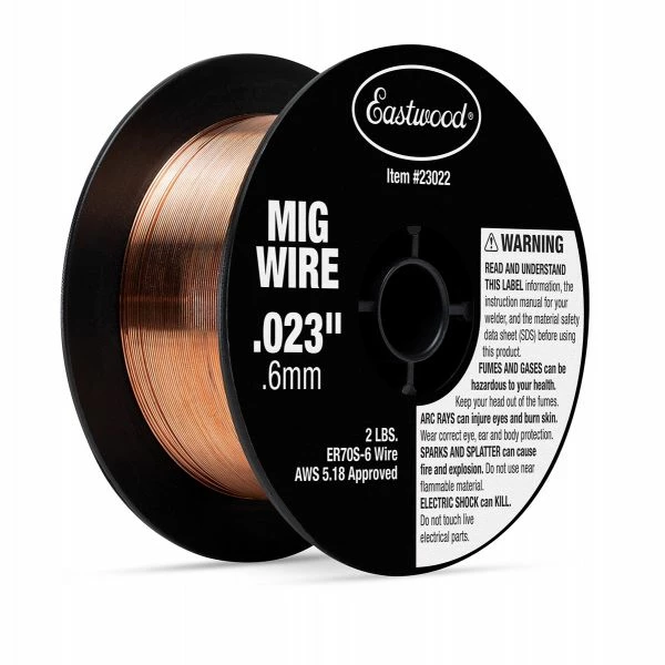 New ๐ Eastwood Solid MIG Welding Wire 0.023 Inch - 2lb - 4 Inch Spool ๐