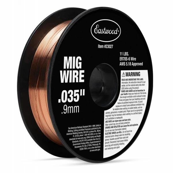 Brand new โญ Eastwood Solid MIG Welding Wire 0.035 Inch - 11lb - 8 Inch Spool ๐ฏ